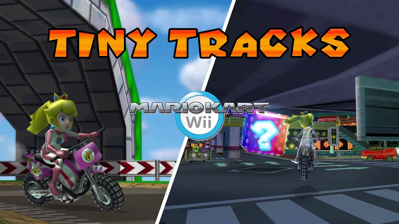 MARIO KART WII but every Double Dash!! Custom Track is TINY | Star Cup | 4k60 | Hacked Custom Tracks