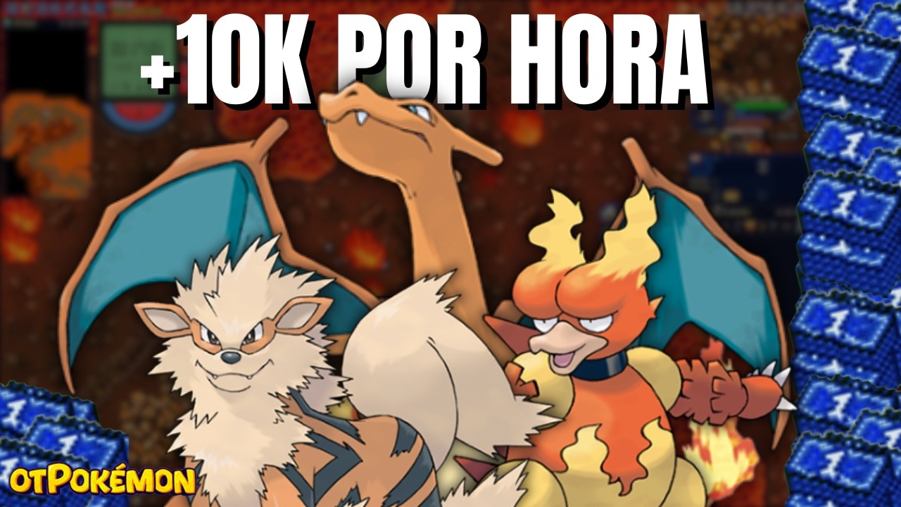 1 HORA FARMANDO ESSENCE OF FIRE NO OTPOKEMON 🤔
