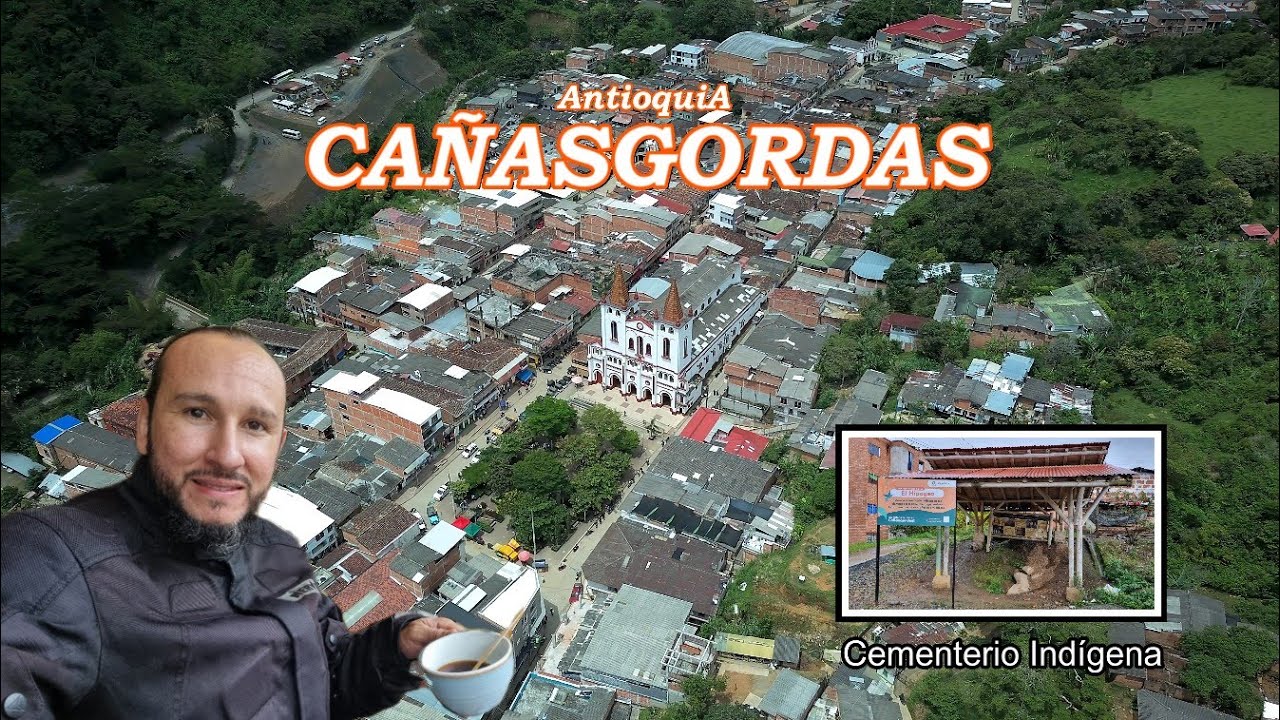 Moto Ruta Cañasgordas Antioquia Hipogeo cementerio indígena