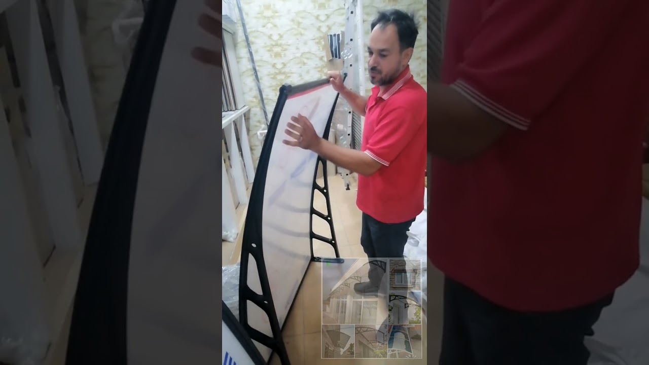 مظلات كانوبي للنوافذ والأبواب للحماية من الشتاء والشمس