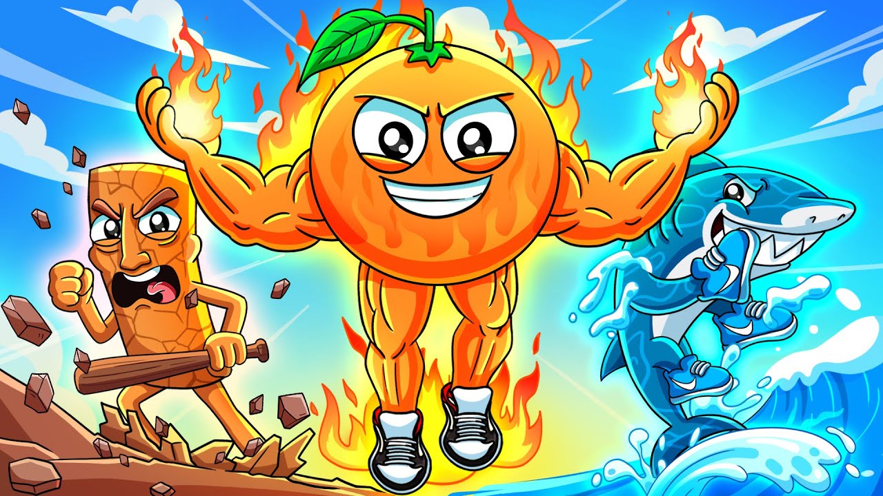 ITALIAN BRAINROT, But They're ELEMENTAL?! | Italian Brainrot Animation