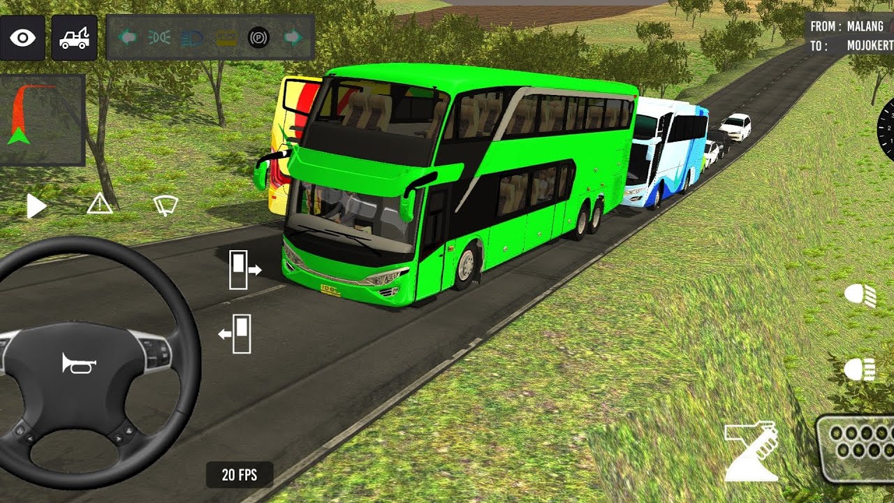 Bus Simulator Indonesia Coach bus driving | Euro bus simulator 2026 video gameplay part 1