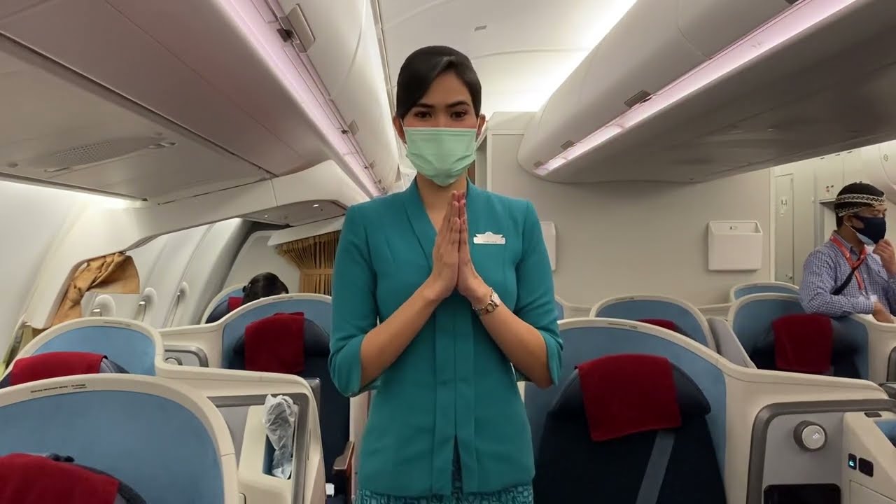 Garuda Indonesia Airbus A330 - 900neo Cabin Tour