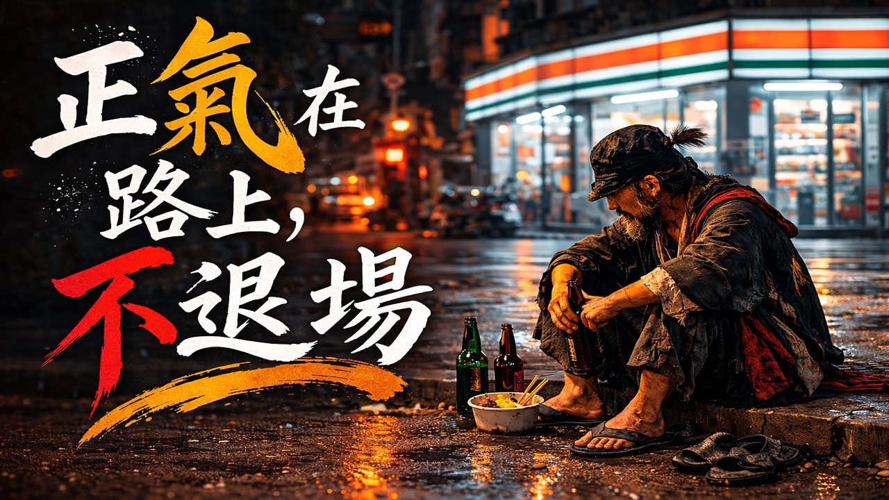 《濟公・現代行》｜霽衡｜正氣不是口號，而是有人在場、沒有退走｜正氣在路上，不退場