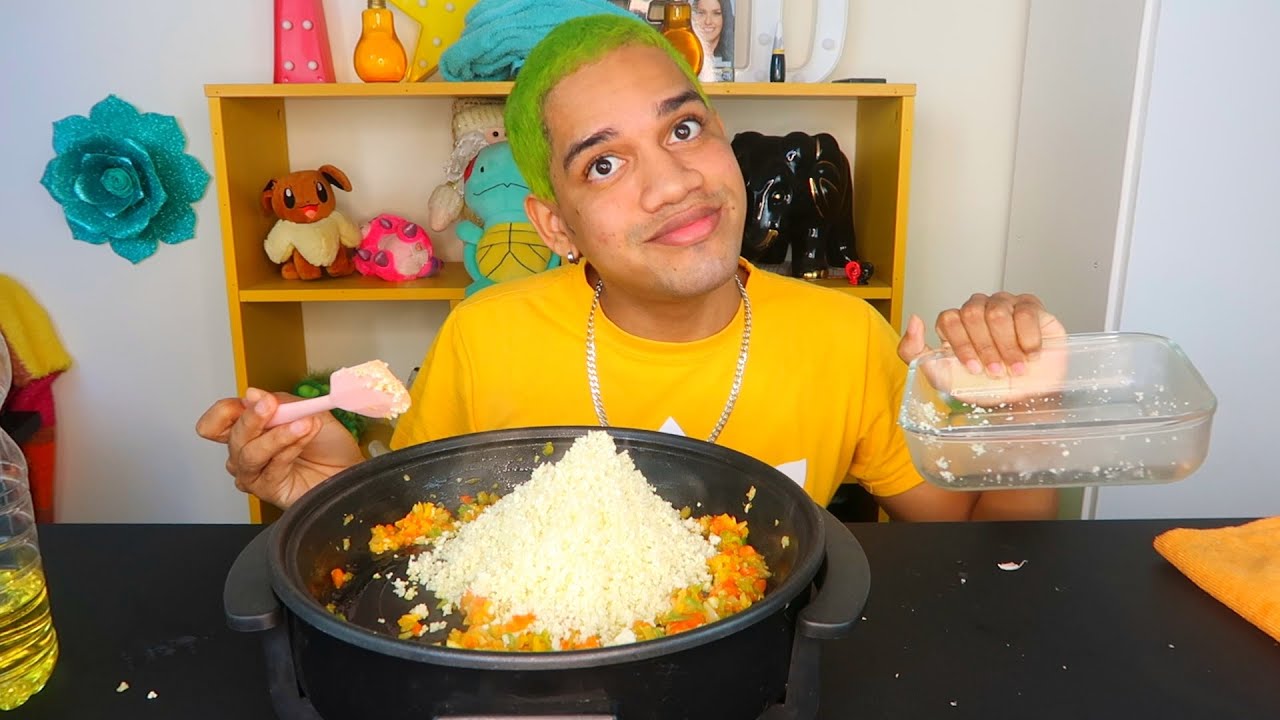 ARROZ FAKE MELHOR QUE O REAL