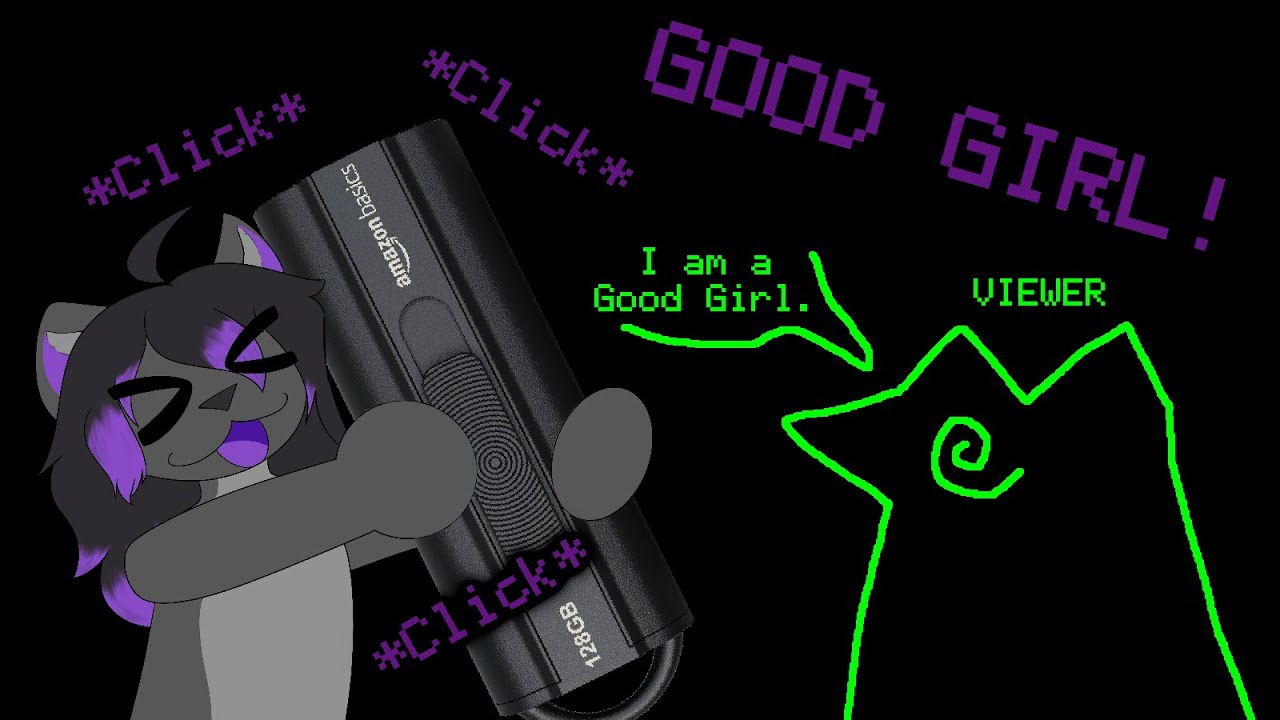 [Furry ASMR] - Void Fox Clicker Trains you to be a Good Girl