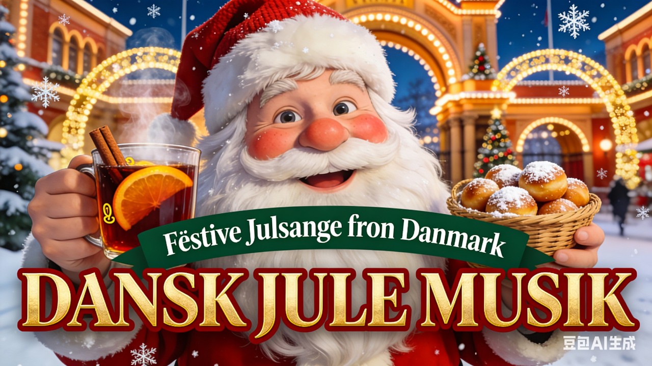 🎅 1 Time med Dansk Julemusik – Hygge, Tradition & Glædelig Jul