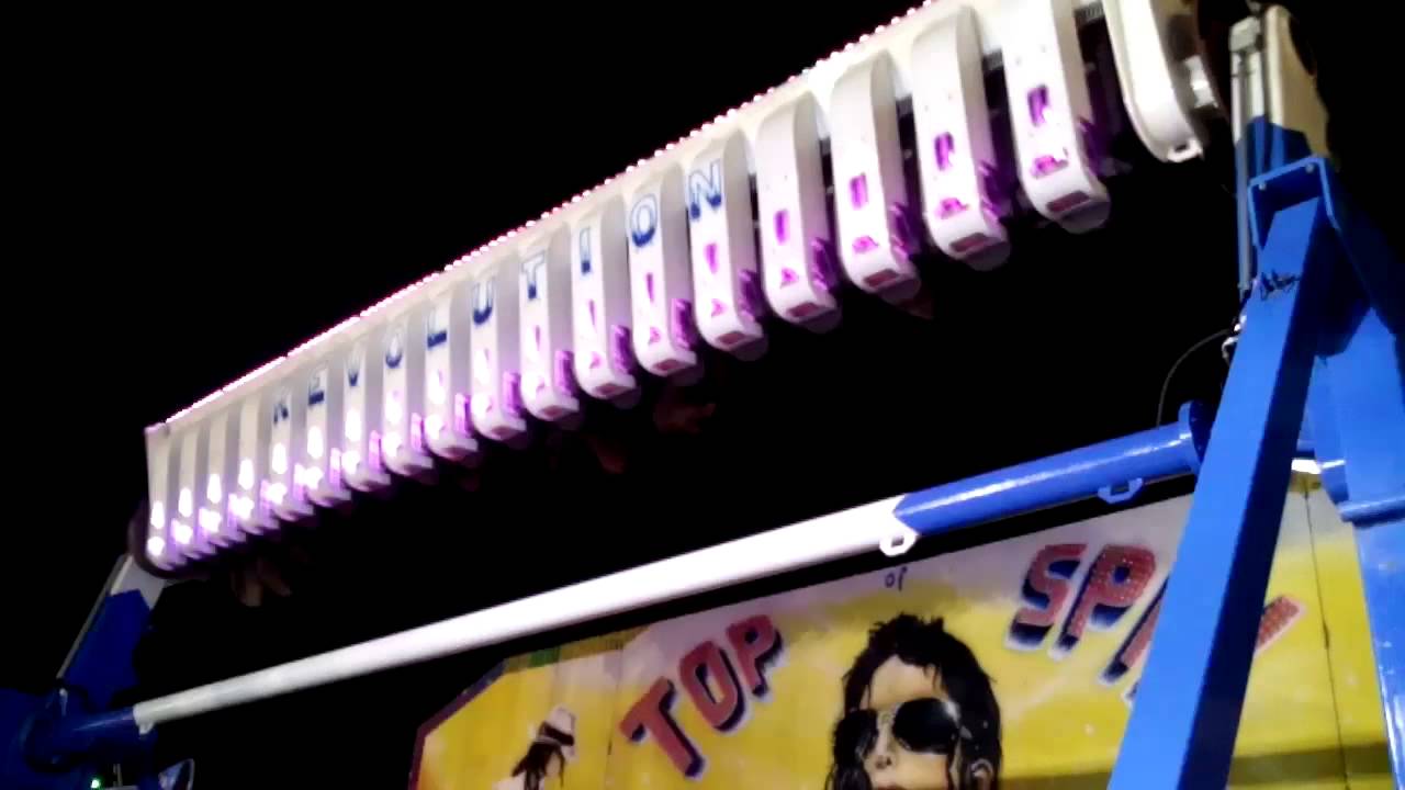 Giostra Top spin Revolution Manfredonia 28 08 2015