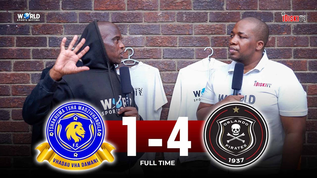 Mbatha The Engine of Pirates | Tshakuma 1-4 Orlando Pirates | Junior Khanye