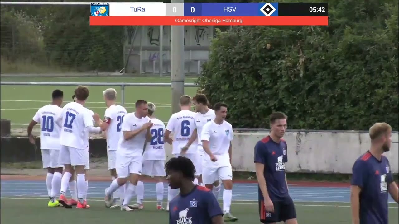 Highlights: TuRa Harksheide - HSV III  I 2. Spieltag Gamesright Oberliga Hamburg