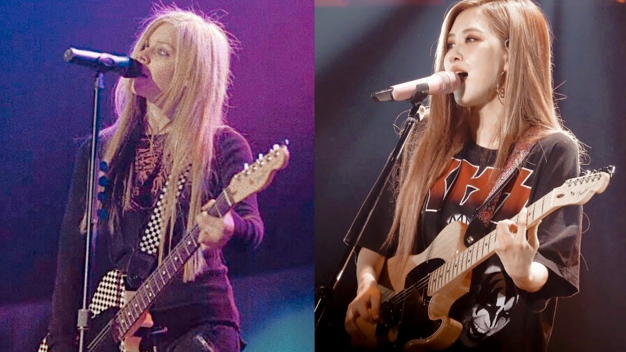 Blackpink ros&eacute; on avril lavigne song? ‼️MUST WATCH‼️