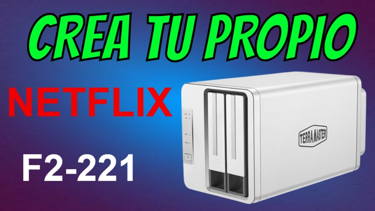 TerraMaster F2-221NAS de 2 módulos para pequeñas empresas y almacenamiento personal en la nube