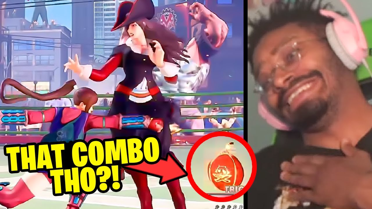 REACTING TO EVEN MORE AMAZING COMBOS IN SFV