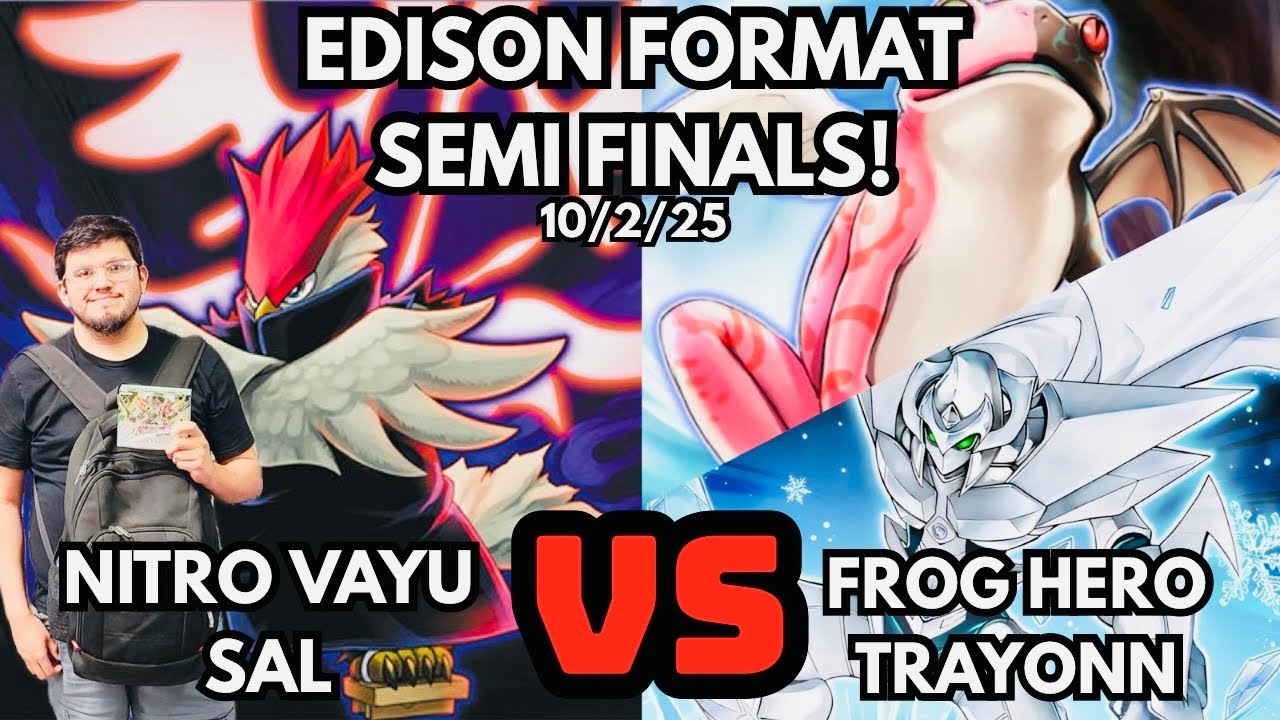 Полуфинал формата Эдисона: Nitro Vayu против Frog Hero!