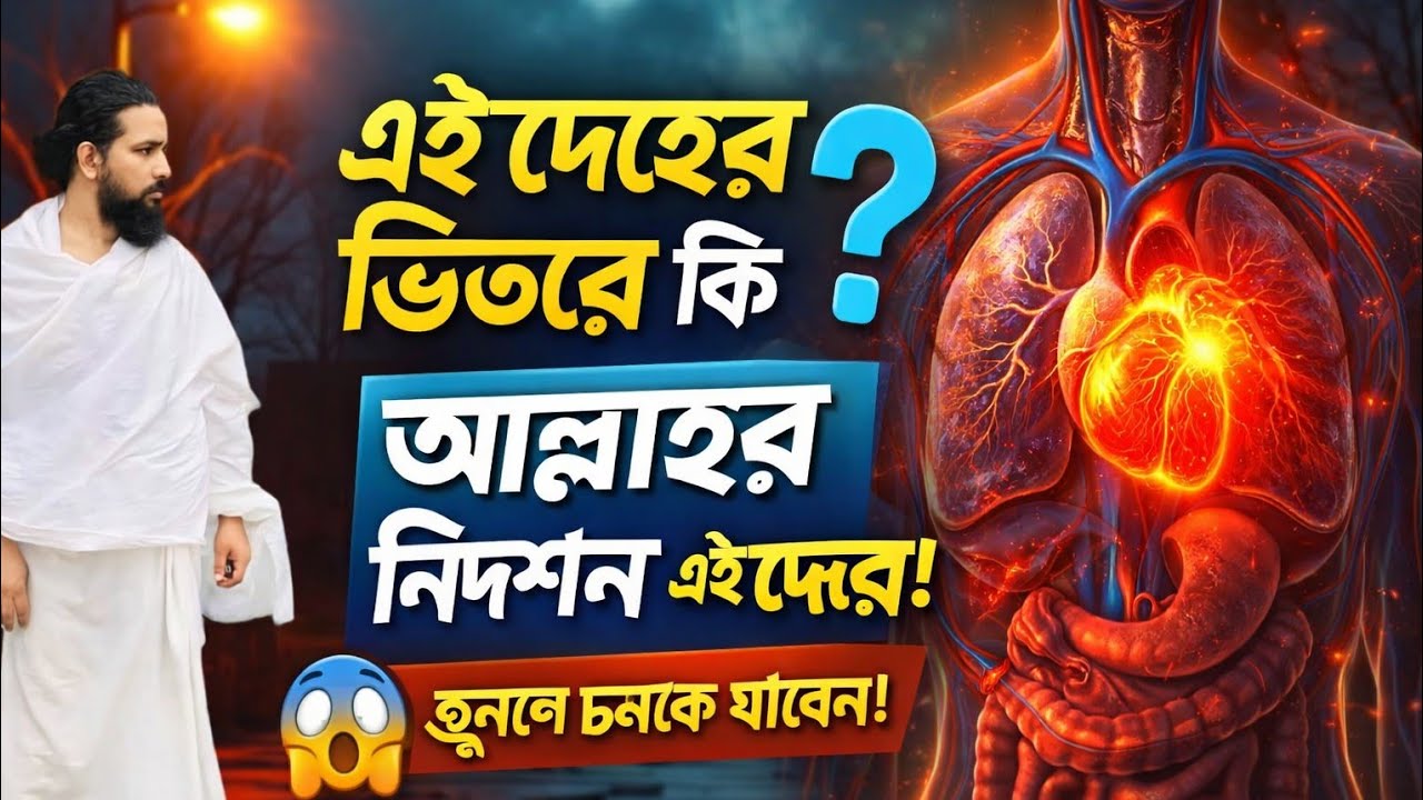 এই মানব দেহের ভেতর লুকানো ভয়ংকর রহস্য! আল্লাহ কোথায় থাকেন?কাজী জাবের আহমেদ আল জাহাঙ্গীর 