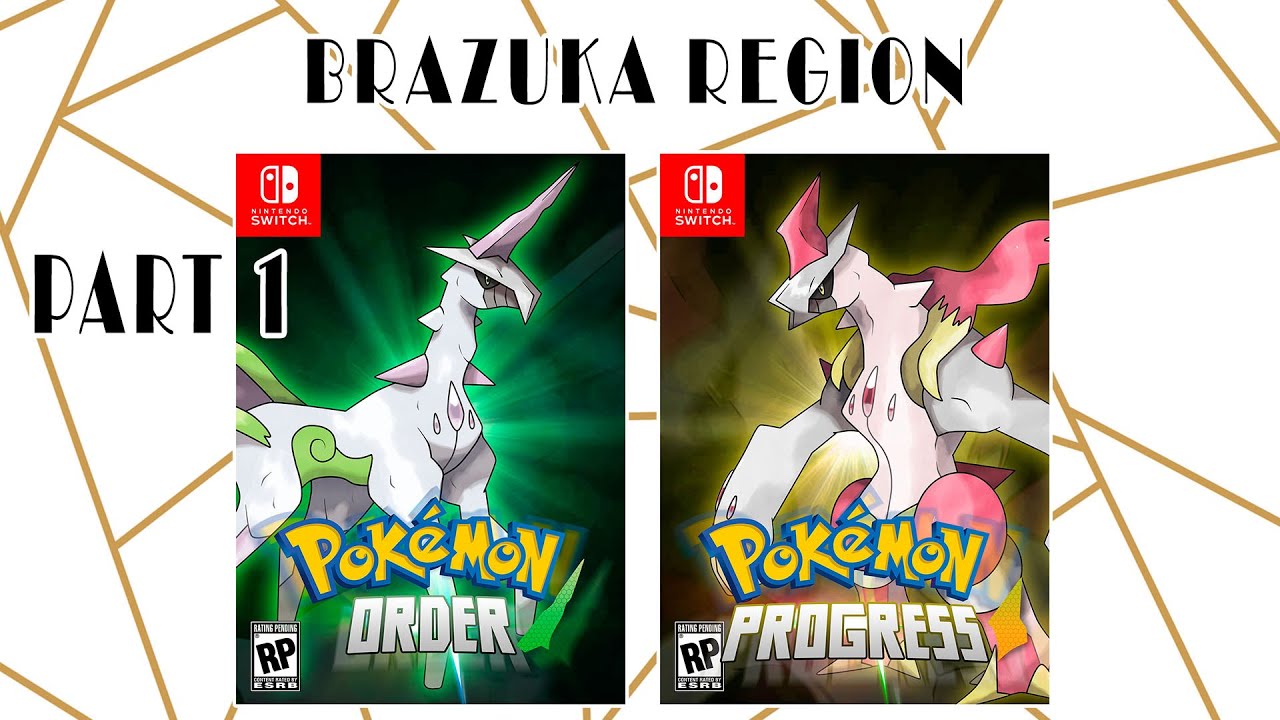 Pokemon Brazuka Region ● Part 1 ●  Fakemon ● Fanart ● Design by FormigaArtz