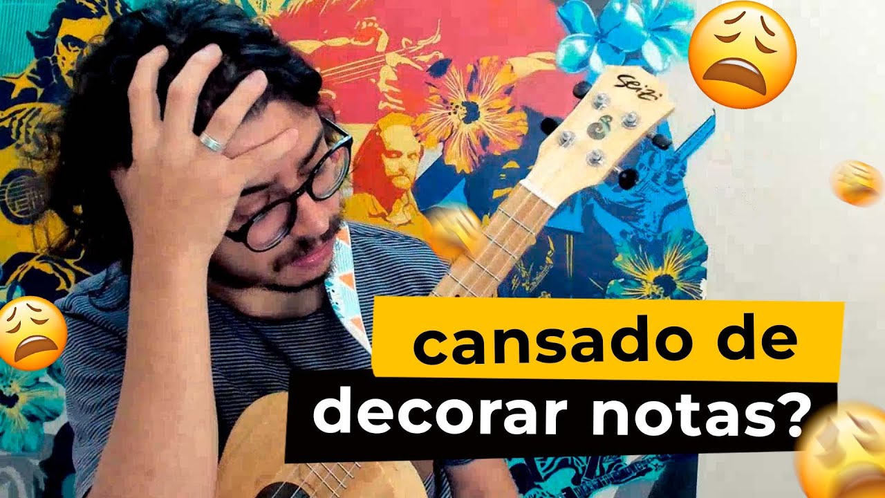Cansado de tentar decorar as notas do Ukulele? Assista! | Academia do Ukulele
