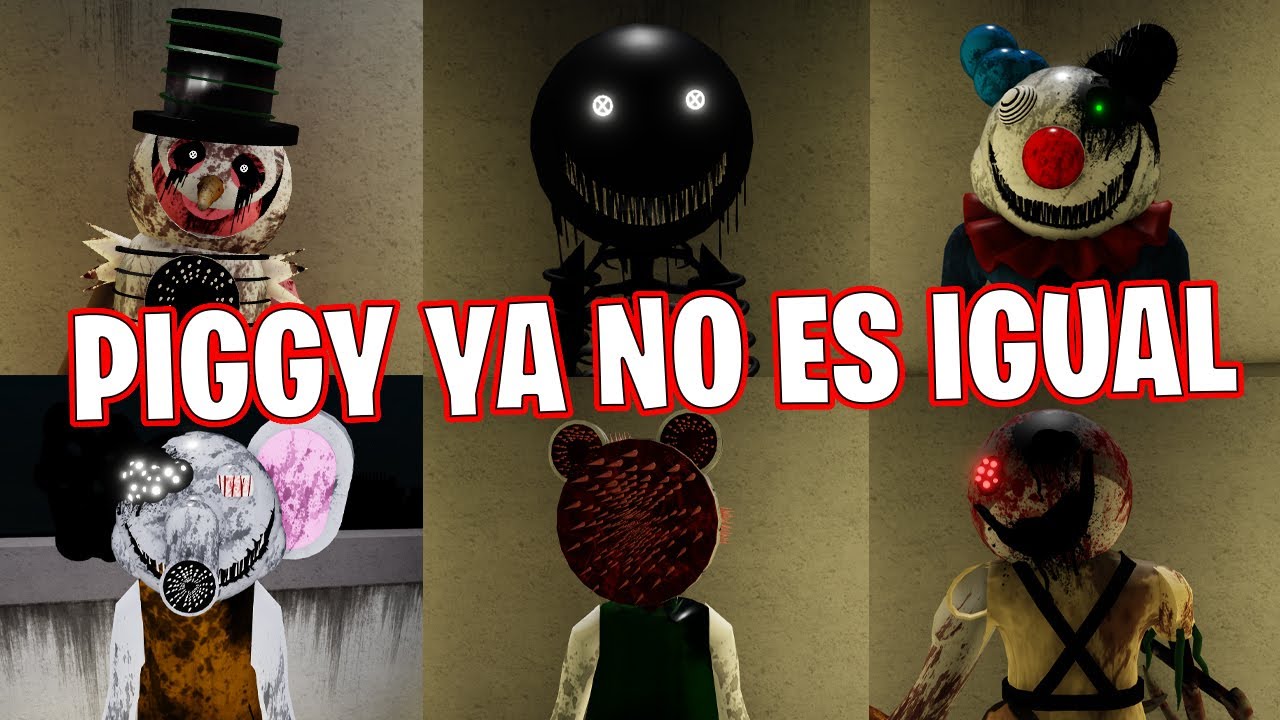 NUEVOS BOTS mas ATERRADORES de PIGGY: The Result Of Isolation Concept 🐷 ROBLOX