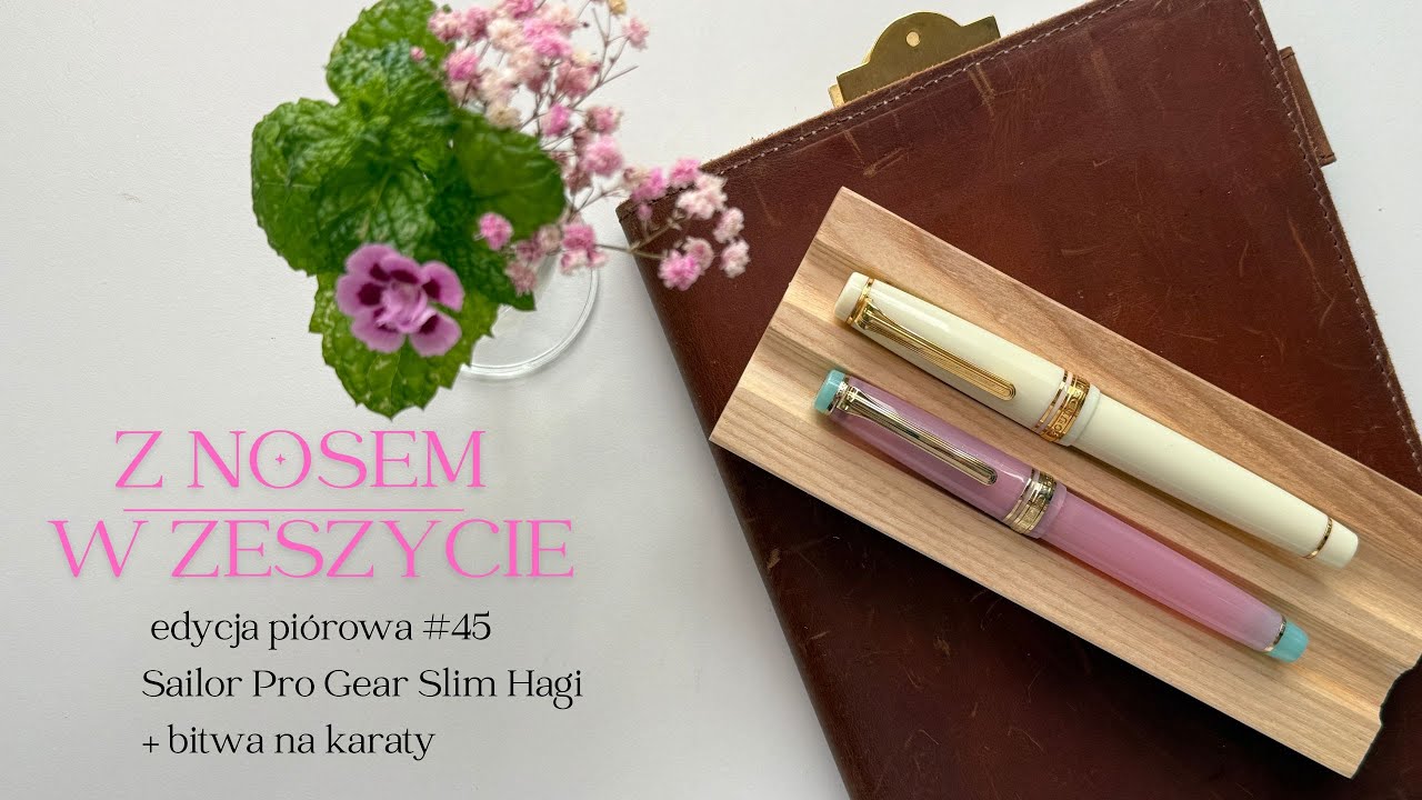 Sailor Pro Gear Slim Hagi – pamiątka z Łodzi i mały kamień milowy | Stalówkowa bitwa: 14k vs 21k