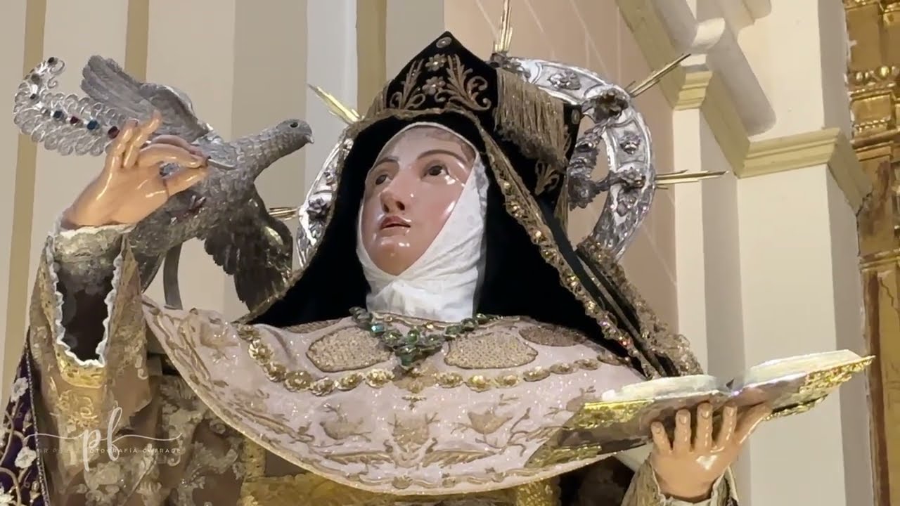 Procesión de regreso a la Clausura de la Imagen de Santa Teresa - Alba de Tormes 2024