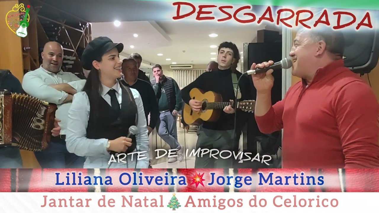 Desgarrada 💥 Liliana Oliveira e Jorge Martins 🎄Festa Natal ✔️ Amigos do Celorico 🌟 Novais |Guimarães