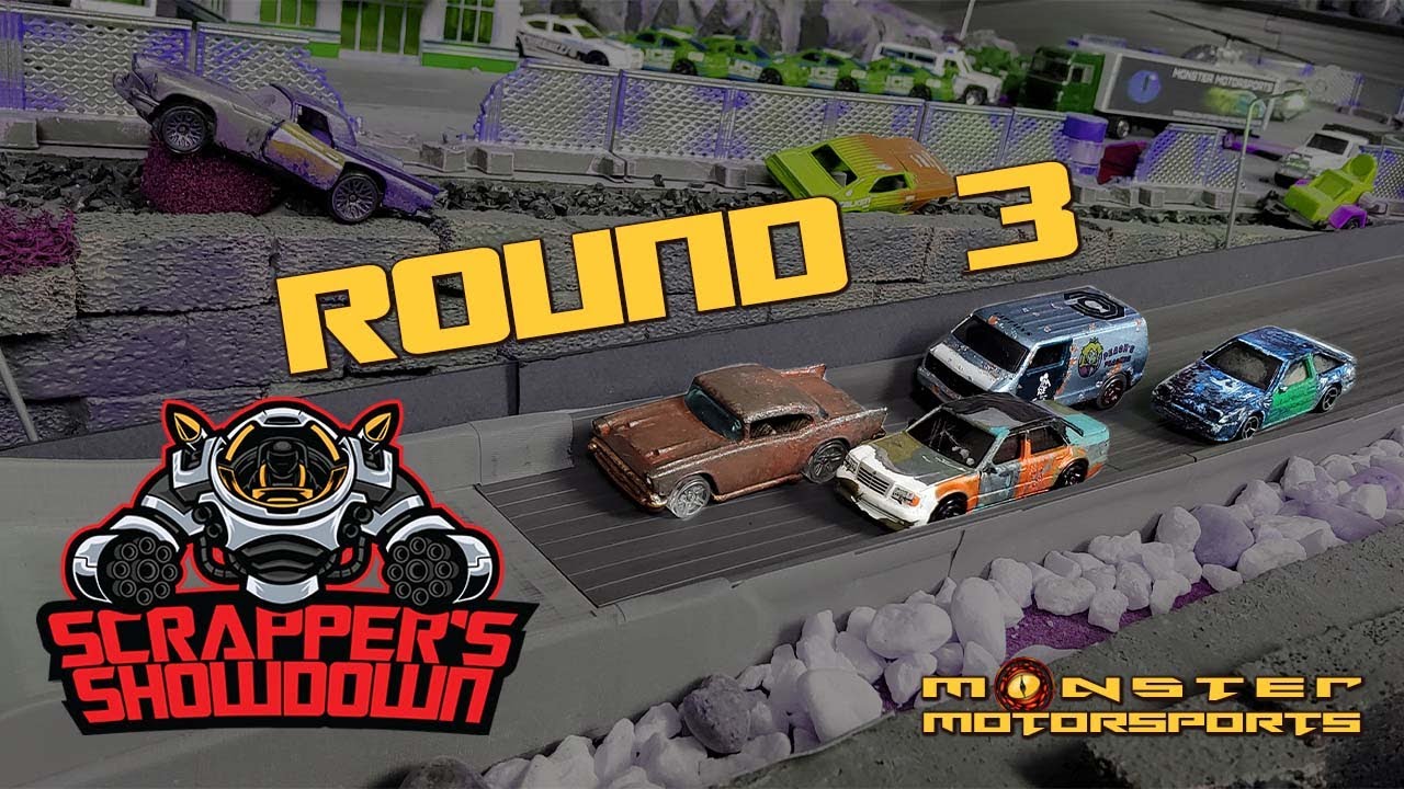 Scrapper's Showdown - Round 3 - Junkyard Diecast Racing