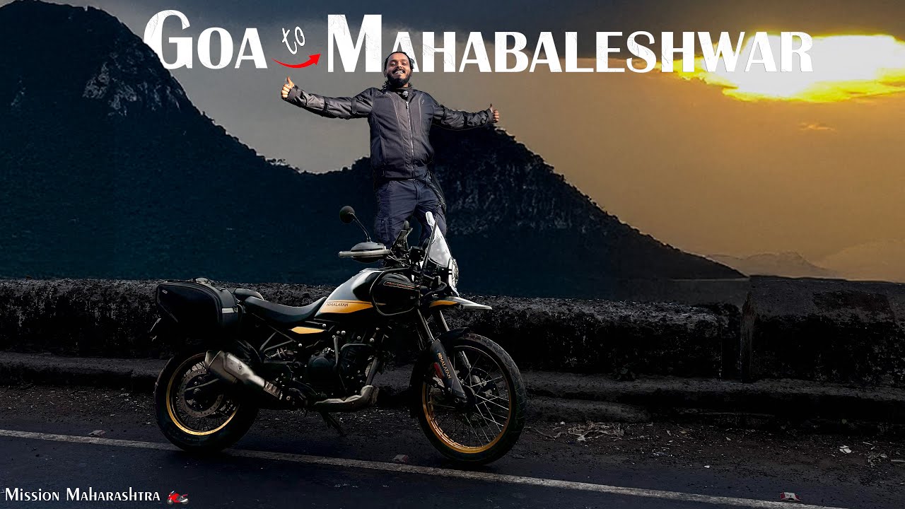 Goa to Mahabaleshwar Bike Ride 🏍️ | Coastal to Hill Roads | Himalayan 450 | Raha’s Travelogue