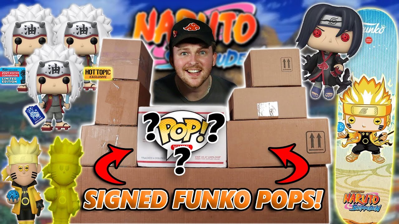 The BIGGEST Naruto Funko Pop Unboxing Ever! | Signed Funko Pops | Grails | Chases & SCAMMED!?