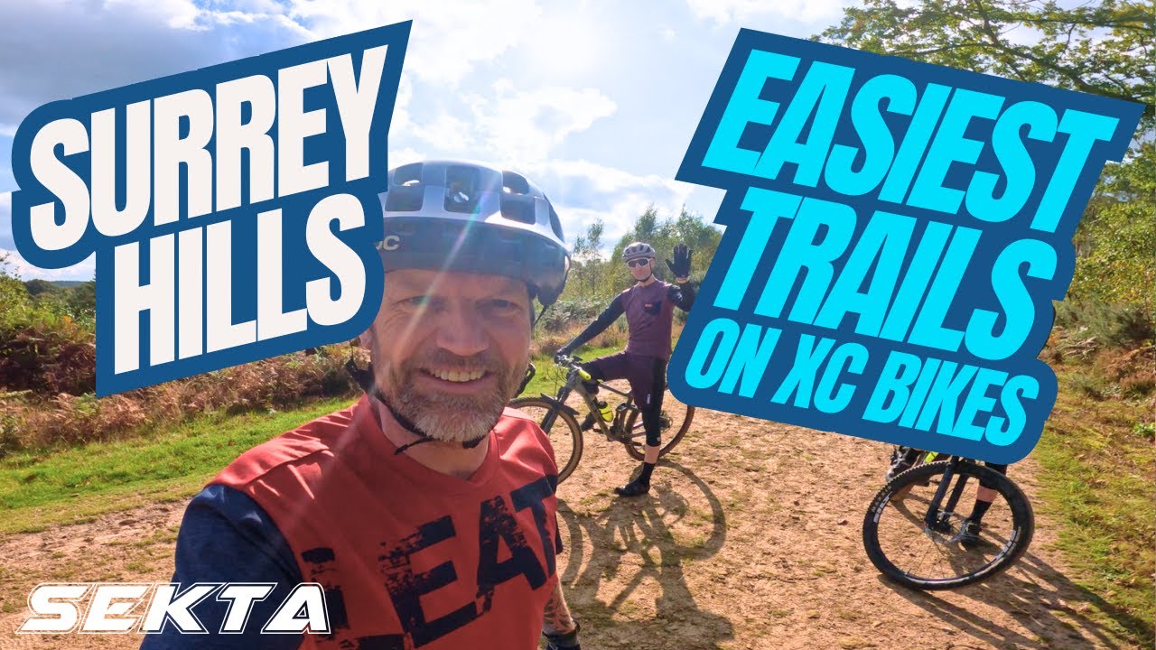 SURREY HILLS MTB💥How easy is PEASLAKE on XC bikes?