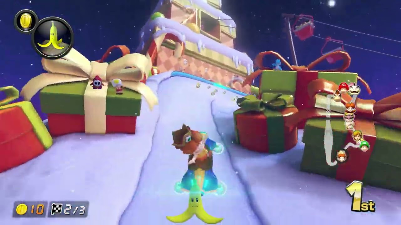 Mario Kart 8 Deluxe Moon Cup 200cc 3 Star Clear