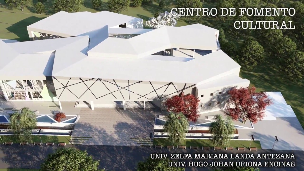 Proyecto de grado arquitectura - Centro de fomento cultural UMSS 2017