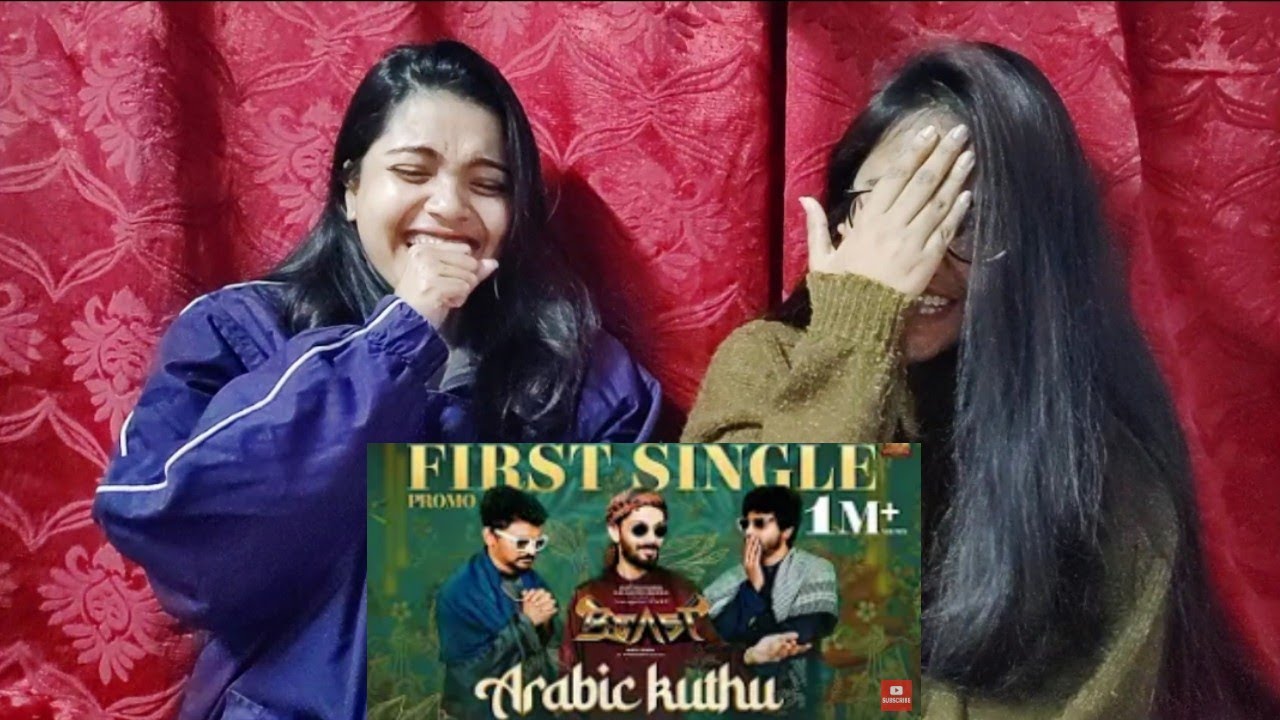 Arabic Kuthu Beast First Single Promo REACTION Video by Bong girlZ| Vijay T, Anirudh, SK, Nelson