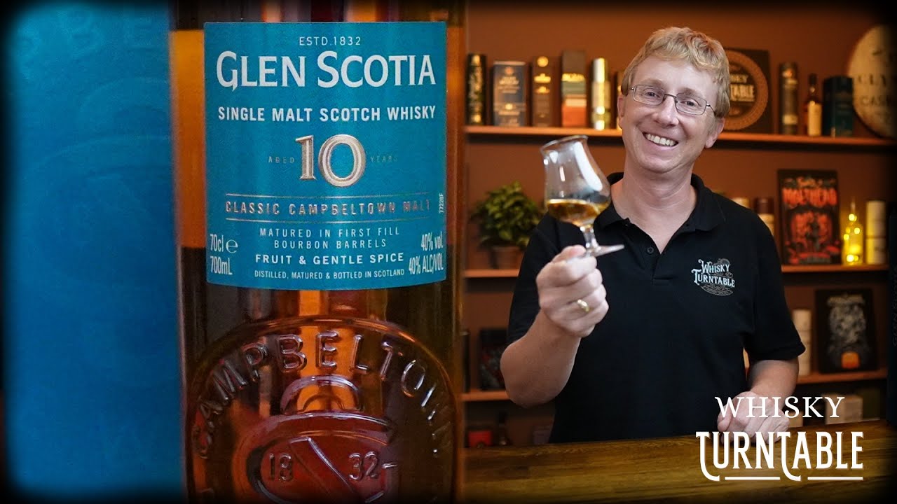 Glen Scotia - 10 Jahre unpeated 40 % Vol.