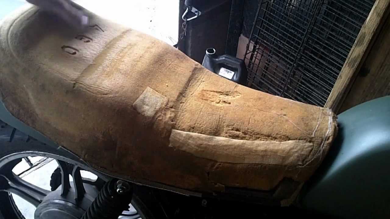 Fixing up the XJ550: Episode 8: Seat