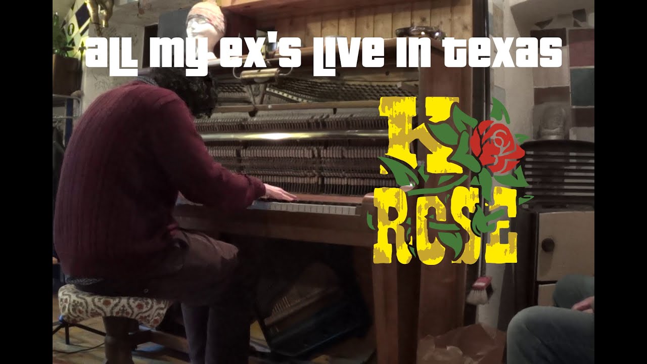 All My Ex's Live In Texas - K-Rose Piano Cover (Whitey Shafer/George Strait)