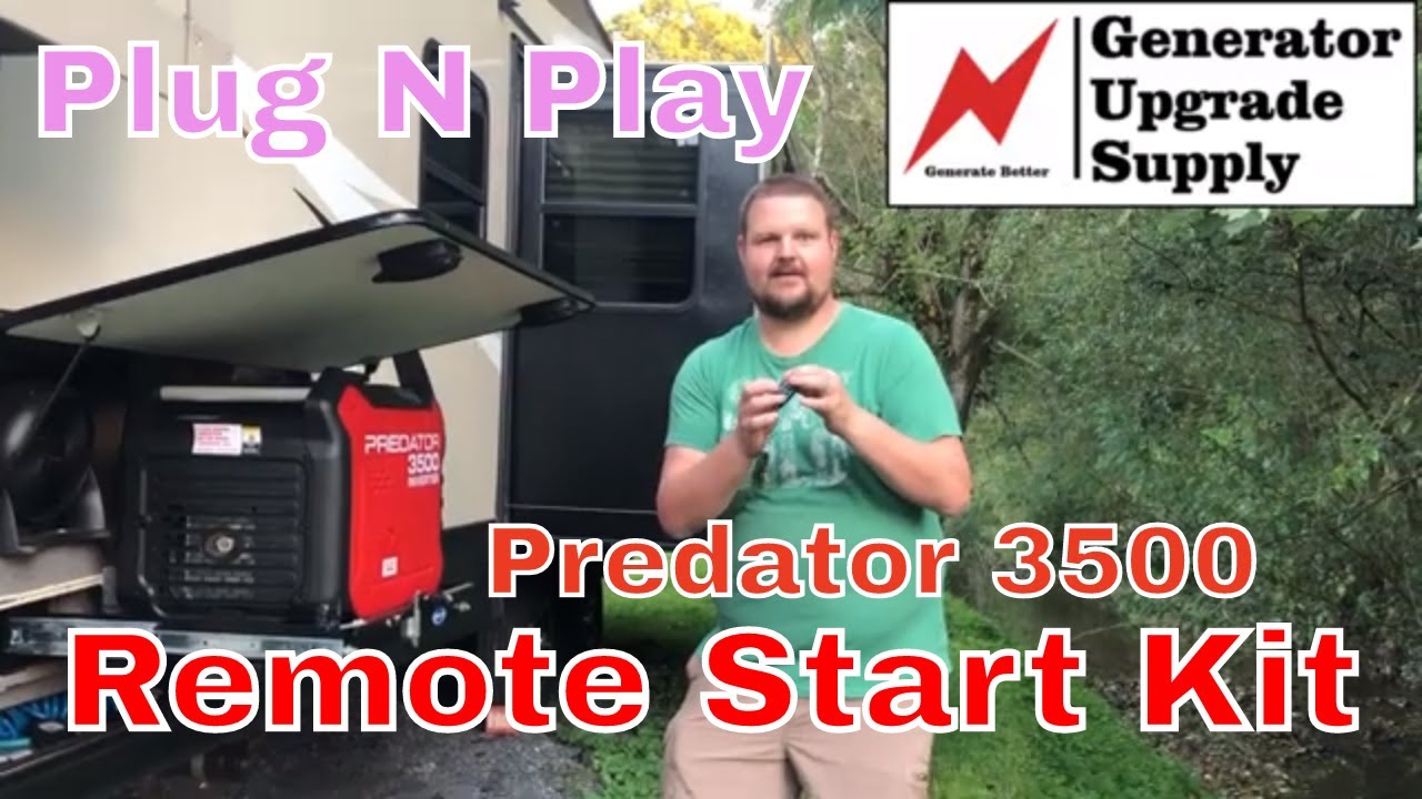 Predator 3500 Remote Start