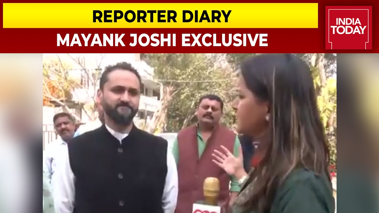 'I Voted For Development' Says Mayank Joshi | Reporter Diary | U.P Poll 2022