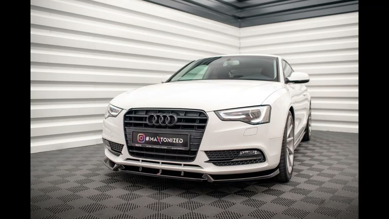 Maxton Design Audi A5 Coupe Facelift Splitter Spoiler Sideskirt Diffuser