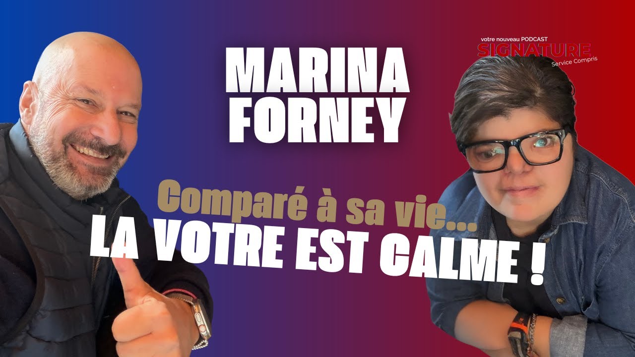 Comparé à sa vie, La Votre Est Calme par MARINA FORNEY