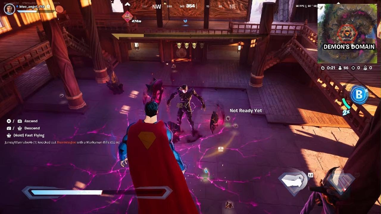 Fortnite Superman mythic esteregg
