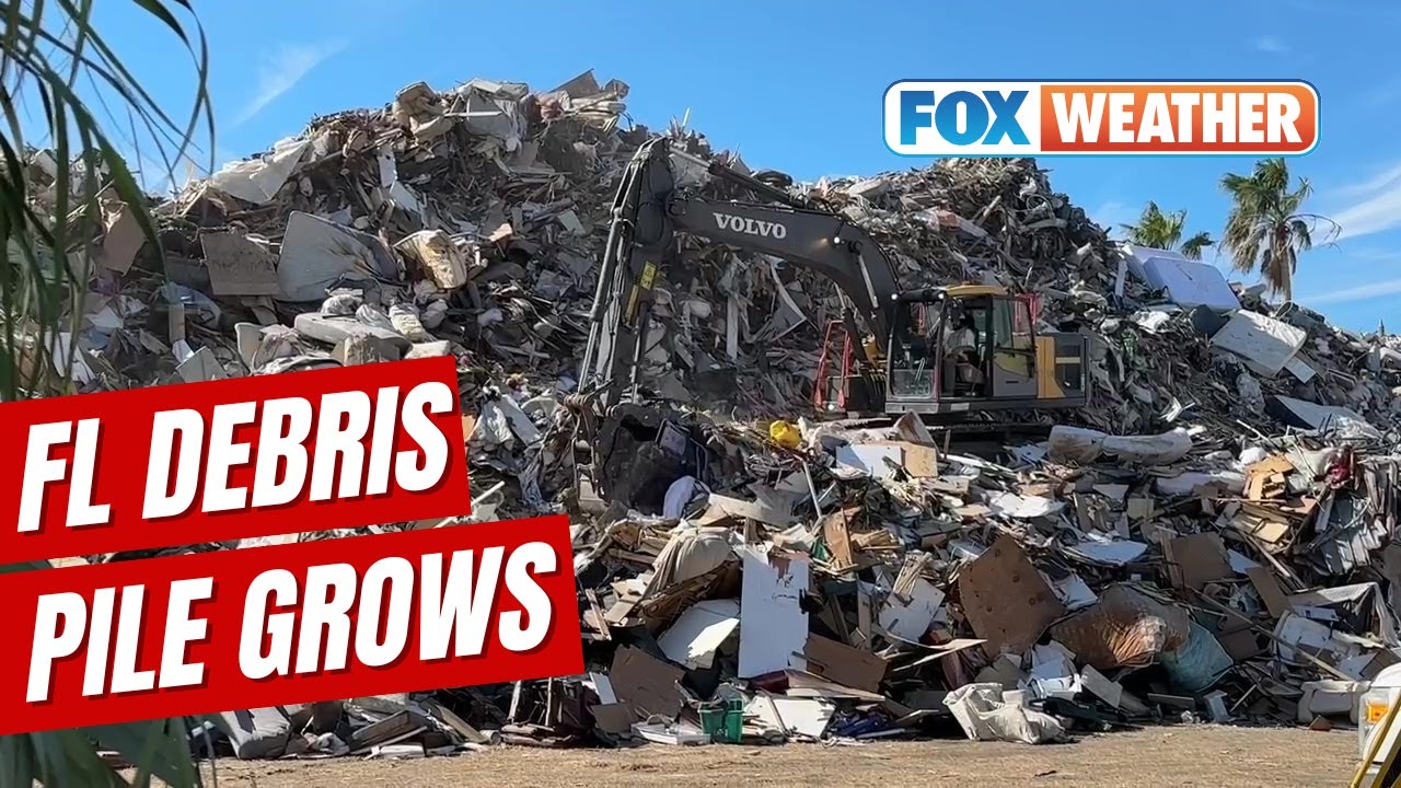 Florida's Treasure Island Making Some Progress In Immense Storm Cleanup From Milton, Helene