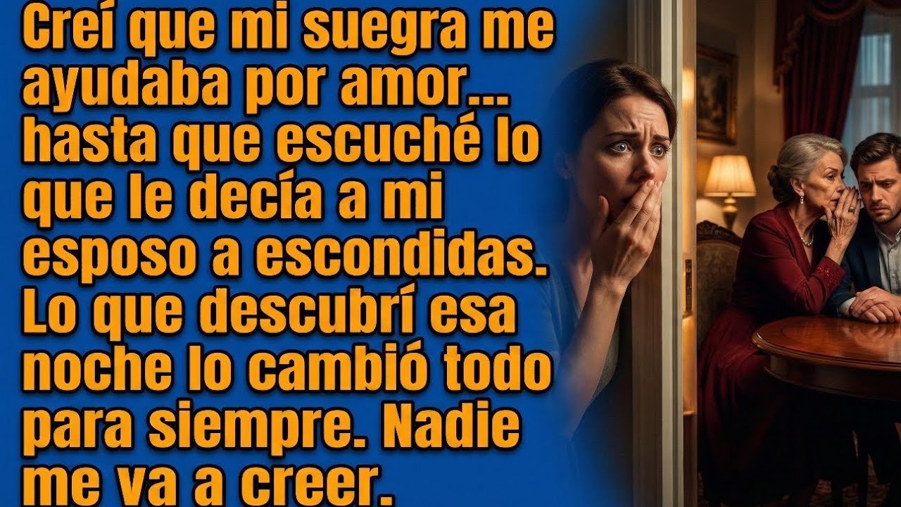 Escuché su conversación a escondidas… y entendí que nada era casualidad