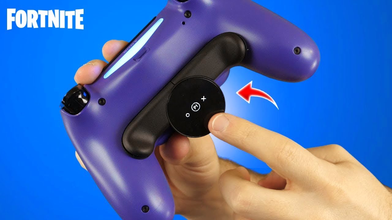 ¡Convierte TU MANDO en SCUFF con este ACCESORIO!🤫 Fortnite: battle royale (PS4)