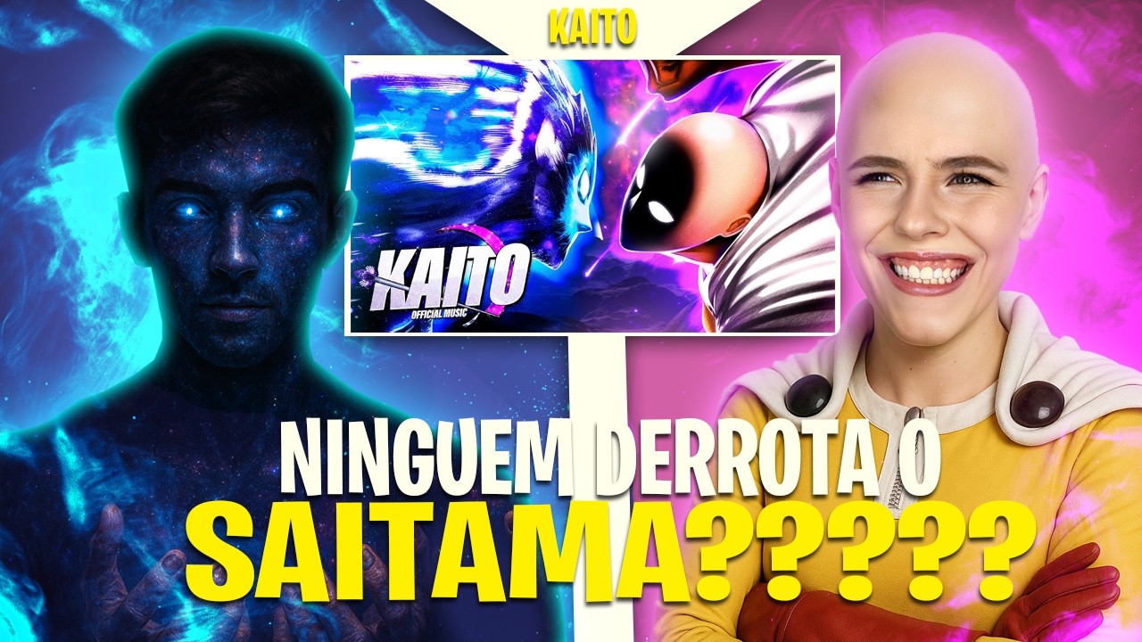 CARECA VS GALÁXIA 🌌 Saitama x Garou Cósmico | Cosmicamente Ilimitado | Kaito [CAVA E MELL REACT]