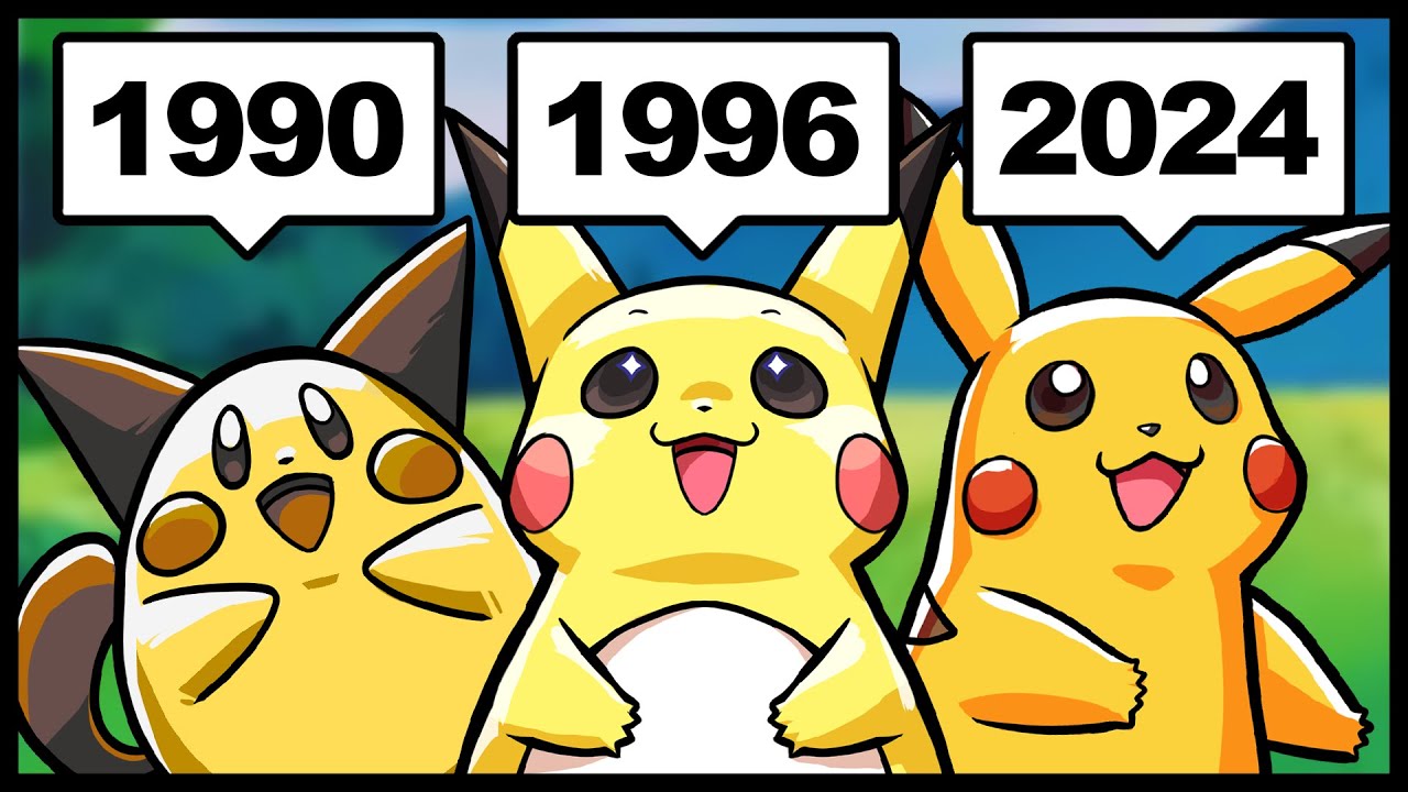 The Complete History of Pikachu!