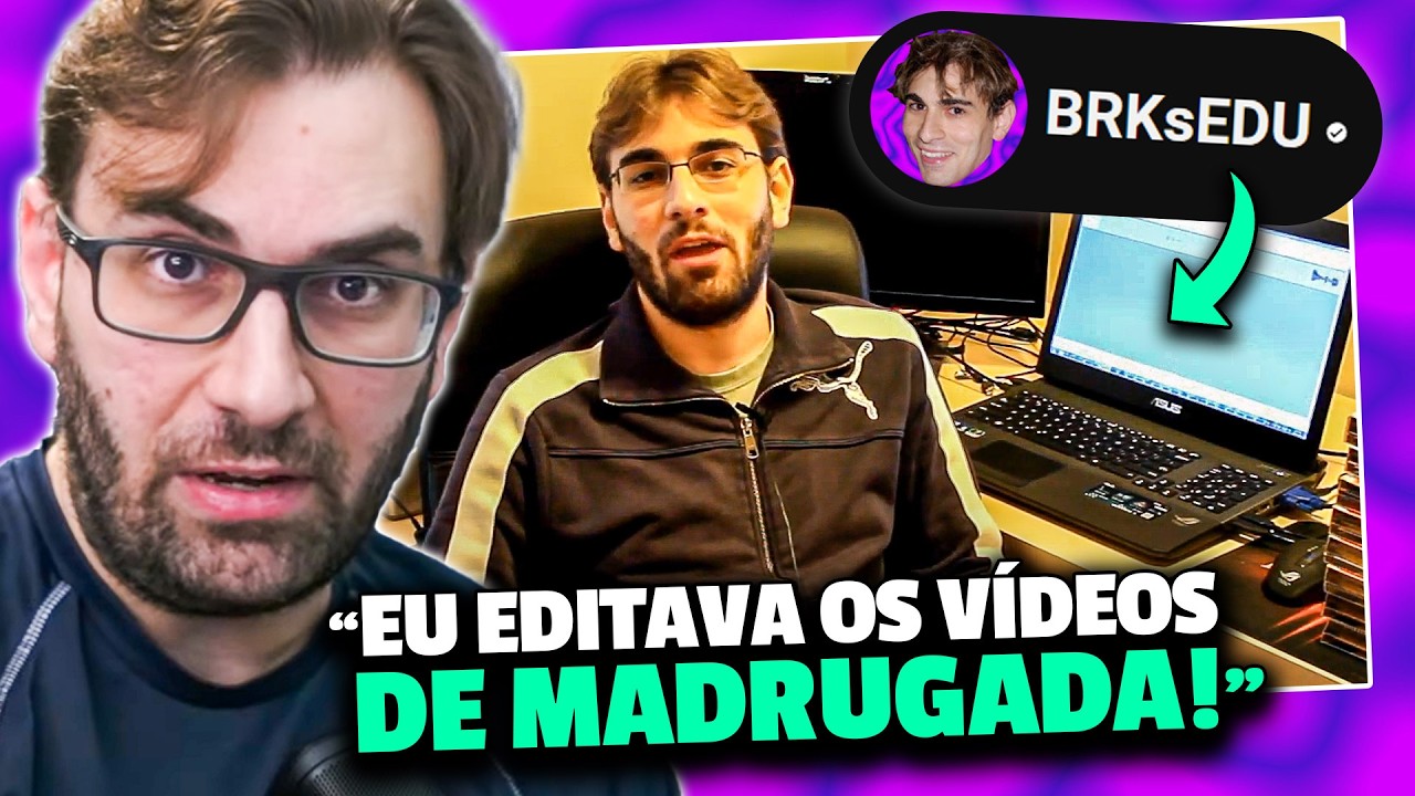 Como o BRKsEDU fez o canal dele CRESCER no início? (E dicas para iniciantes)