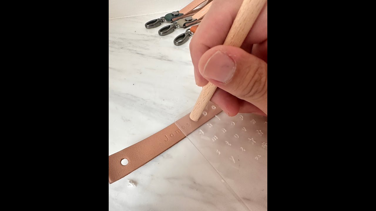 Zude Leather 皮革吊飾DIY教學