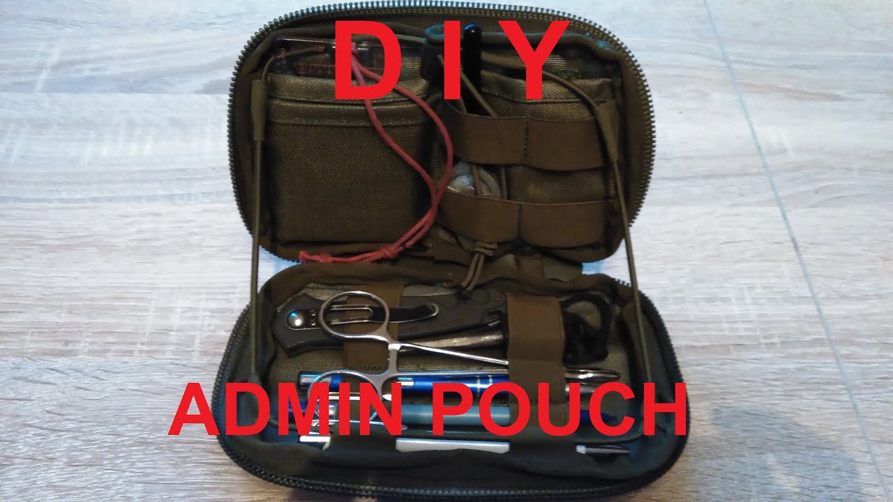 Panel dowódcy zrób to sam /Admin pouch diy homemade