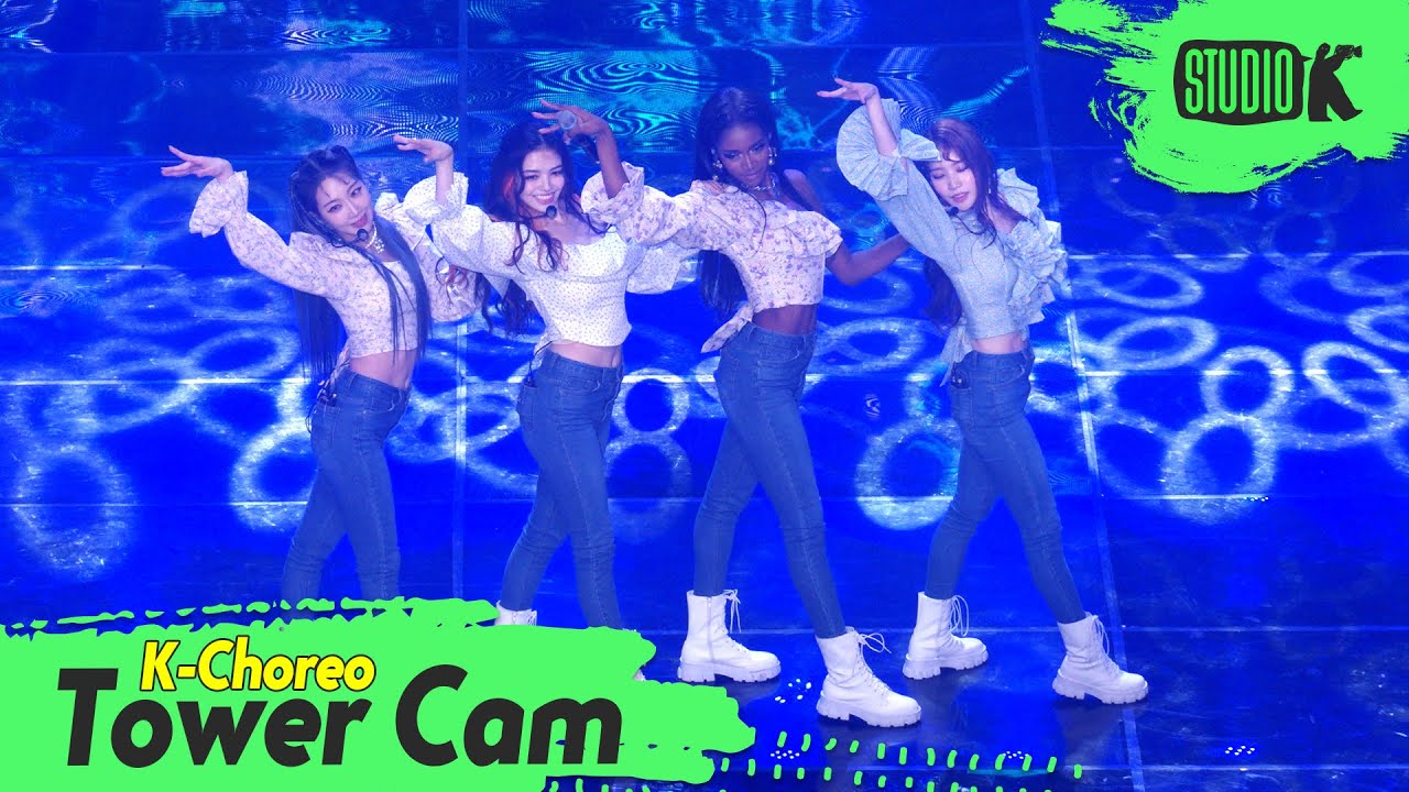 [K-Choreo Tower Cam 4K]  블랙스완  직캠 'Close to Me' (BLACKSWAN Choreography) l @MusicBank KBS 211022