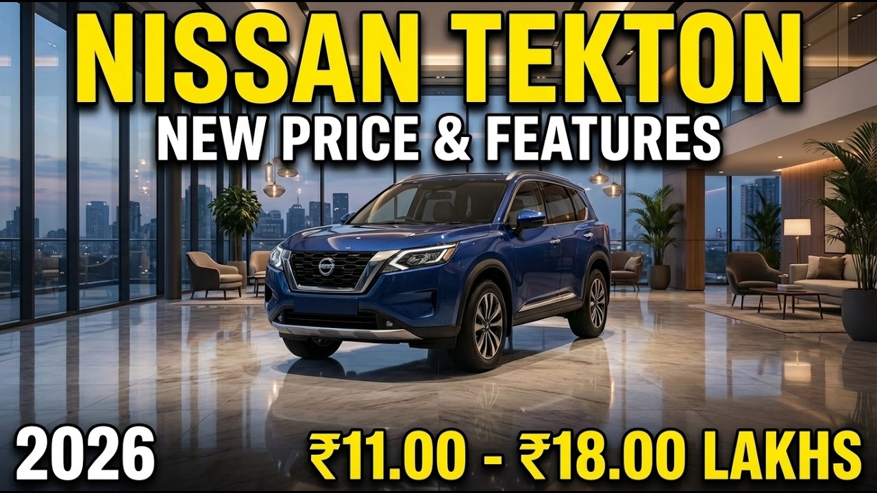 New Nissan Tekton SUV 2026 &ndash; 7 Stunning Features You Must See